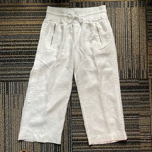Athleta Cabo Linen Wide Leg Pants